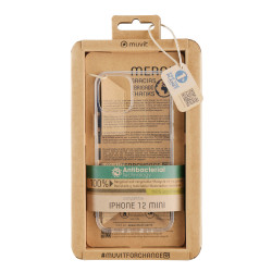 FUNDA MUVIT RECYCLETEK ANTIBACTERIANA APPLE IPHONE