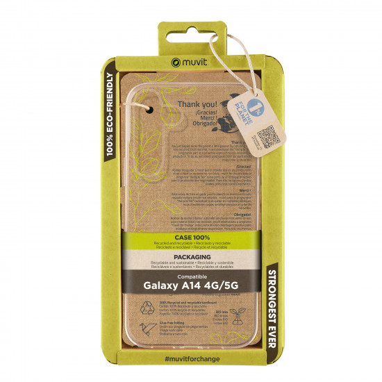 FUNDA MUVIT RECYCLETEK SAMSUNG GALAXY A14 Fundas y carcasas para moviles