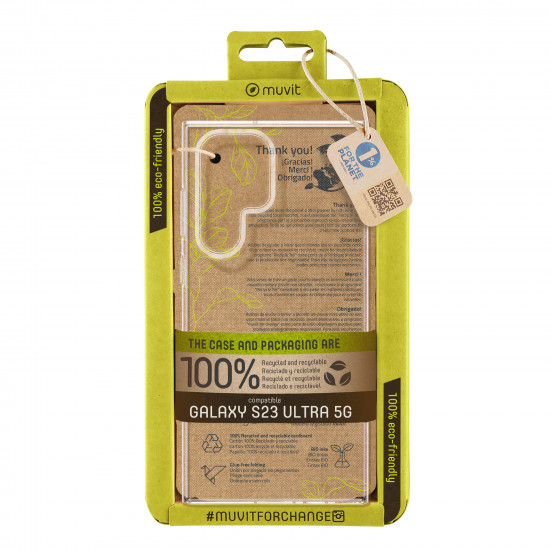 FUNDA MUVIT RECYCLETEK SAMSUNG GALAXY S23 Fundas y carcasas para moviles