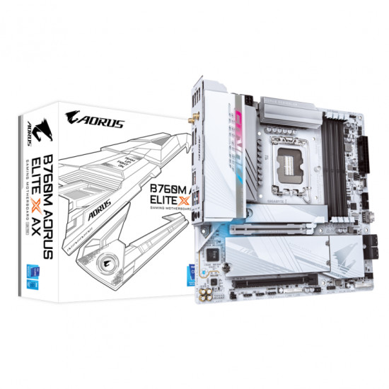 PLACA BASE GIGABYTE B760M AORUS ELITE Placas base