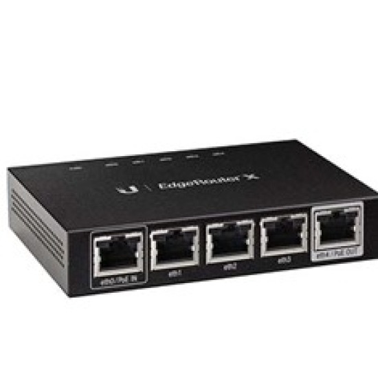 SWITCH 5 PUERTOS UBIQUITI EDGEROURTER X Switch