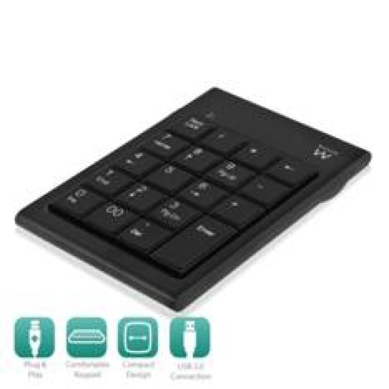 TECLADO NUMERICO PC PORTATIL EWENT USB Teclados