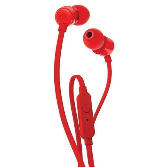 AURICULARES INTRAUDITIVOS JBL T110 RED PURE Auriculares