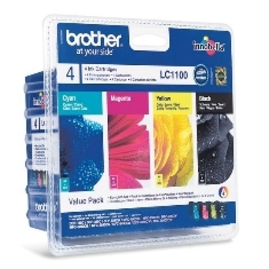 MULTIPACK BROTHER LC1100VALBP DCP385 585 J615W Consumibles impresión de tinta