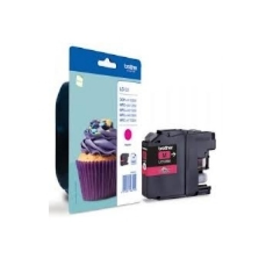 CARTUCHO TINTA BROTHER LC123M MAGENTA 600 Consumibles impresión de tinta