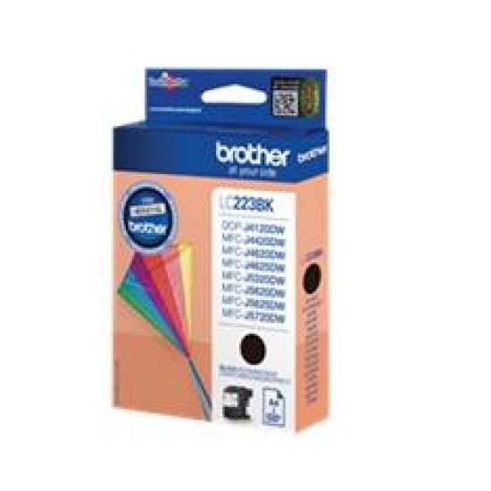 CARTUCHO TINTA BROTHER LC223BKBP NEGRO 550 Consumibles impresión de tinta