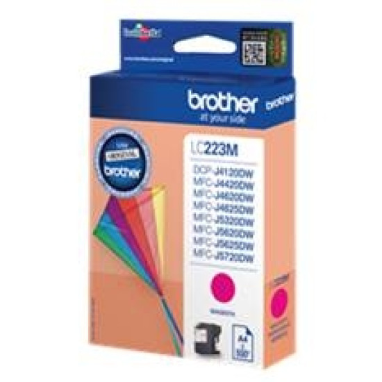 CARTUCHO TINTA BROTHER LC223MBP MAGENTA 550 Consumibles impresión de tinta