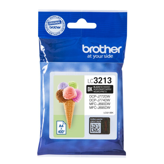 CARTUCHO TINTA BROTHER LC3213BK NEGRO 400 Consumibles impresión de tinta