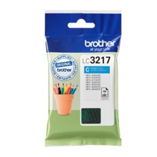 CARTUCHO TINTA BROTHER LC3217C CIAN 550 Consumibles impresión de tinta