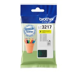 CARTUCHO TINTA BROTHER LC3217Y AMARILLO 550