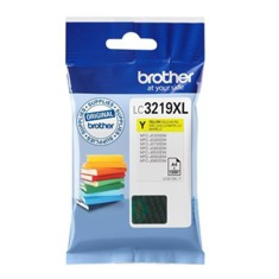 CARTUCHO TINTA BROTHER LC3219XLY AMARILLO 1500 Consumibles impresión de tinta