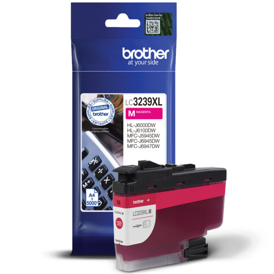 CARTUCHO TINTA BROTHER LC3239XLM MAGENTA 5000 Consumibles impresión de tinta