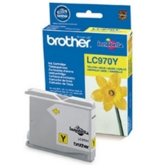 CARTUCHO TINTA BROTHER LC970Y AMARILLO 300 Consumibles impresión de tinta