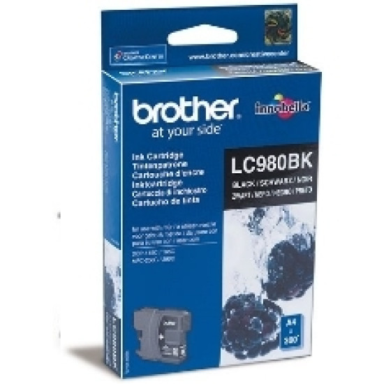 CARTUCHO TINTA BROTHER LC980BK NEGRO 300 Consumibles impresión de tinta