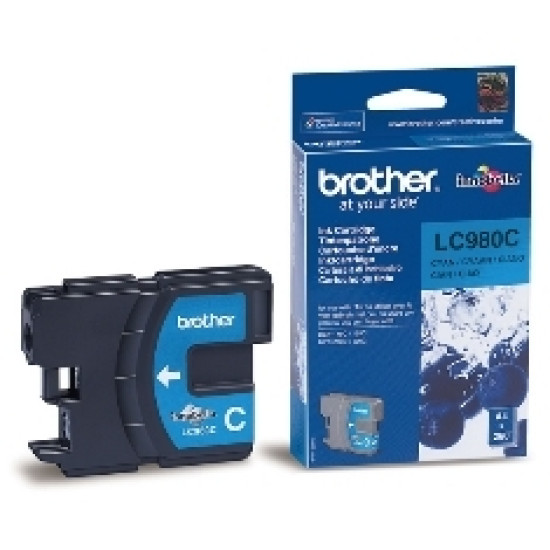 CARTUCHO TINTA BROTHER LC980C CIAN 260 Consumibles impresión de tinta