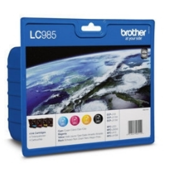 MULTIPACK BROTHER LC985VALBP DCPJ125 J140W J315W Consumibles impresión de tinta