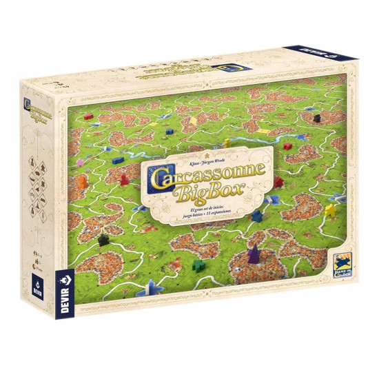 JUEGO MESA DEVIR CARCASSONNE PLUS JUEGO Juegos de mesa