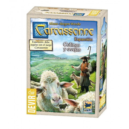 JUEGO MESA DEVIR CARCASSONNE COLINAS Y Juegos de mesa