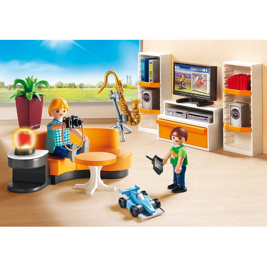 PLAYMOBIL CIUDAD CASA MODERNA SALON Playmobils