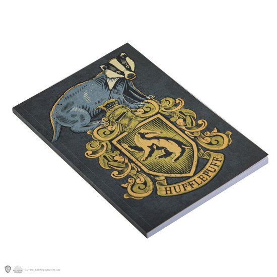 CUADERNO A5 HARRY POTTER HUFFLEPUFF Libretas - posters y bolígrafos