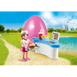 PLAYMOBIL SPECIAL PLUS CAMARERA CON MOSTRADOR