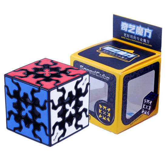 CUBO RUBIK QIYI GEAR CUBE 3V3 Cubos de rubik