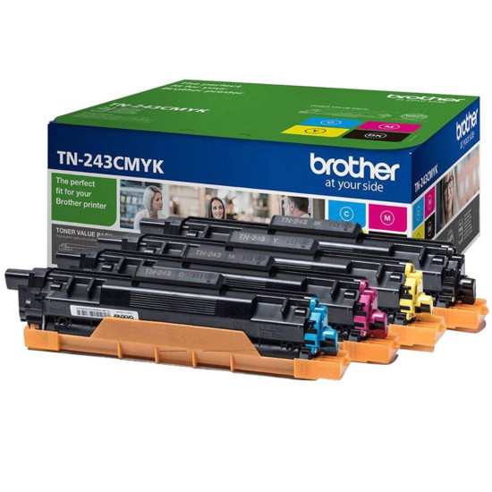 TONER BROTHER TN243CMYK NEGRO CIÁN MAGENTA Consumibles impresión láser