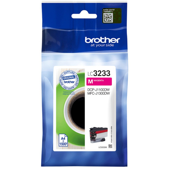 CARTUCHO TINTA BROTHER LC3233M MAGENTA 1500 Consumibles impresión de tinta