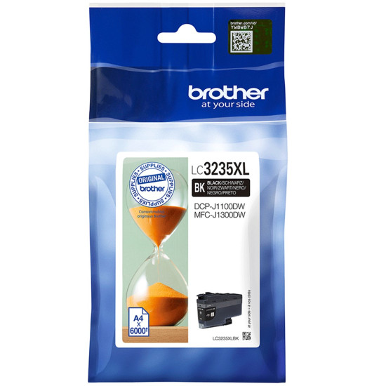 CARTUCHO TINTA BROTHER LC3235XLBK NEGRO 6000 Consumibles impresión de tinta