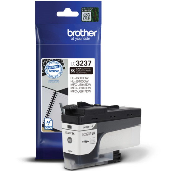 CARTUCHO TINTA BROTHER LC3237BK NEGRO 3000 Consumibles impresión de tinta