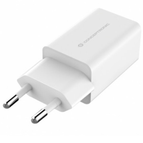 CARGADOR CONCEPTRONIC 2XUSB 5V 12W BLANCO Cargadores para móviles