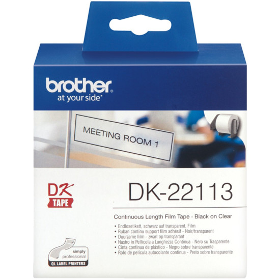 ETIQUETAS PAPEL PRECORTADA BROTHER DK22113 62MM Papel