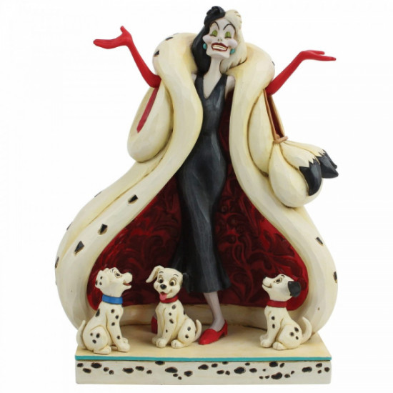 FIGURA ENESCO DISNEY 101 DALMATAS CRUELLA Figuras