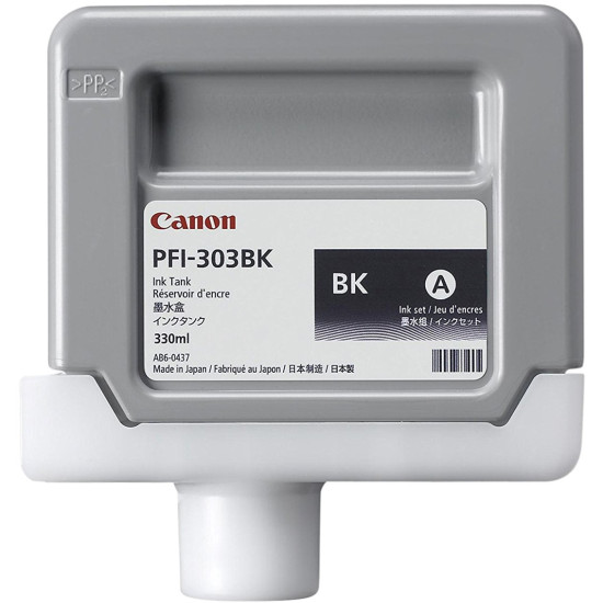 CARTUCHO CANON PFI - 303 BK Consumibles gran formato