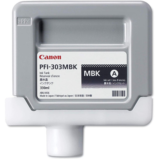 CARTUCHO CANON PFI - 303 MBK Consumibles gran formato