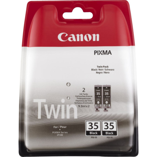 MULTIPACK CANON PGI - 35 NEGRO 2 UNIDADES Consumibles impresión de tinta