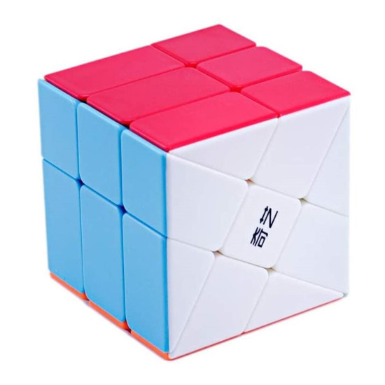 CUBO RUBIK QIYI WINDMILL 3X3 STICKERLESS Cubos de rubik