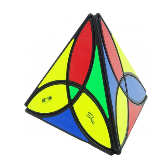 CUBO RUBIK QIYI CLOVER PYRAMINX NEGRO Cubos de rubik