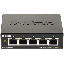 SWITCH D - LINK 5 PUERTOS GESTIONABLE EASYSMART