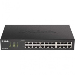 SWITCH D - LINK 24 PUERTOS GESTIONABLE GIGABIT