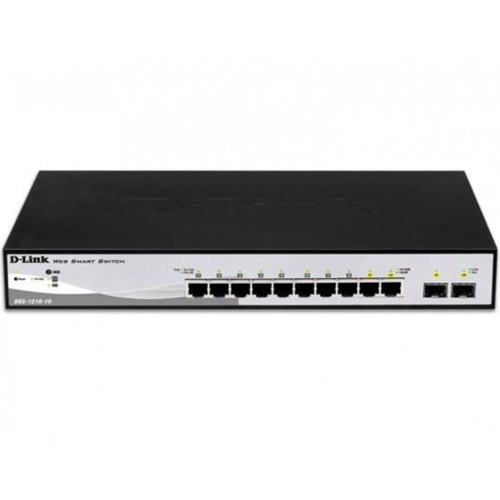 SWITCH D - LINK 10 PUERTOS GESTIONABLE 8 Switch