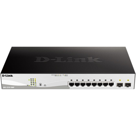 SWITCH D - LINK 10 PUERTOS GESTIONABLE 8 Switch