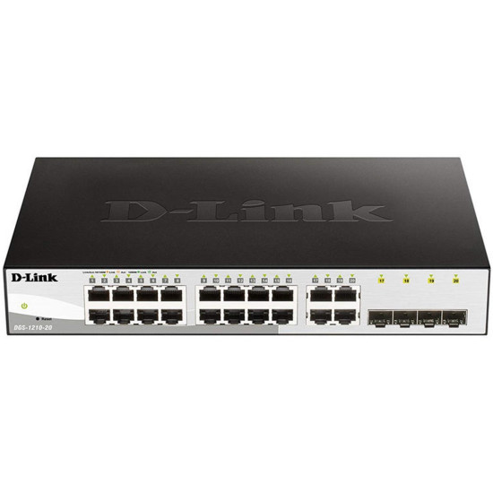 SWITCH D - LINK 20 PUERTOS GESTIONABLE 16 Switch