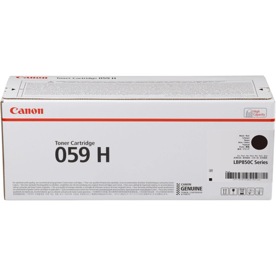 TONER CANON 059H NEGRO 15500 PAGINAS Consumibles impresión láser