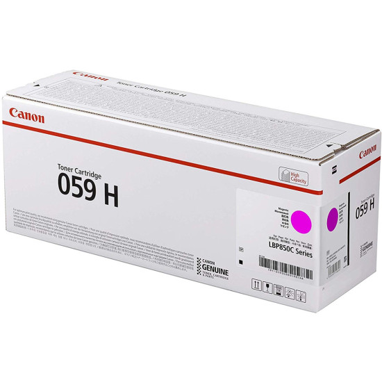 TONER CANON 059H MAGENTA 13500 PAGINAS Consumibles impresión láser