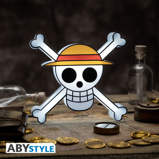 LAMPARA ABYSSE ONE PIECE CALAVERA Lampara merchandising