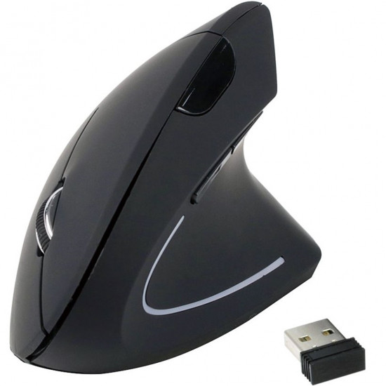 MOUSE RATON ERGONOMICO EQUIP OPTICO WIRELESS Ratones