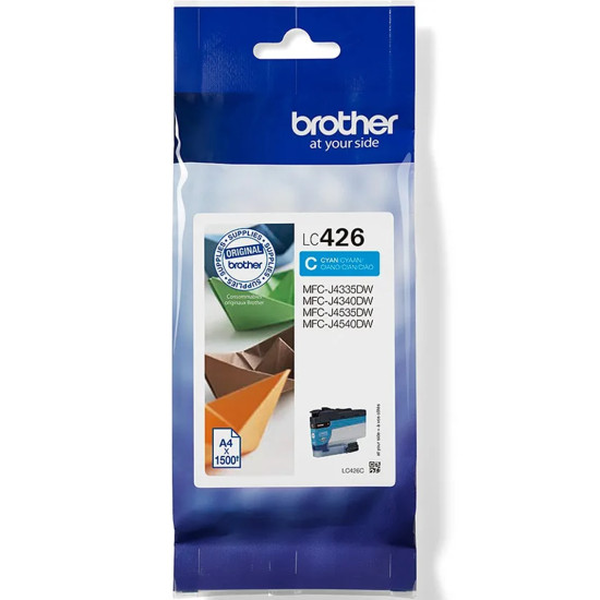 CARTUCHO TINTA BROTHER LC426C CIAN 1500 Consumibles impresión de tinta