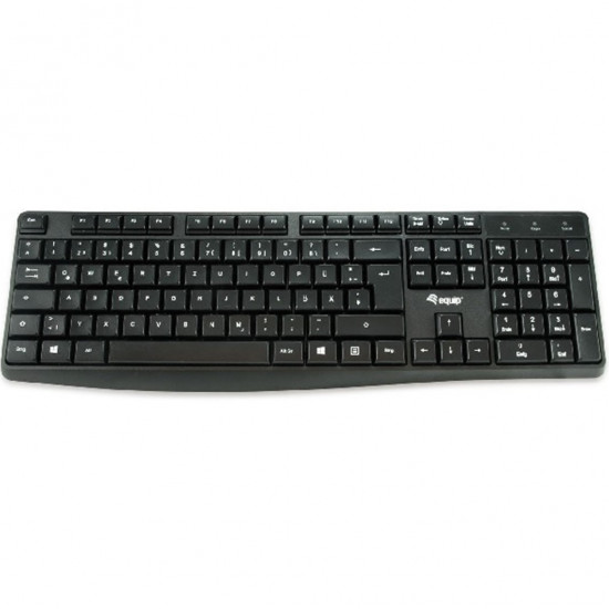 TECLADO USB EQUIP LIFE 105 TECLAS Teclados