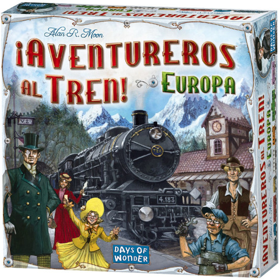 JUEGO MESA ASMODEE ¡AVENTUREROS AL TREN! Juegos de mesa